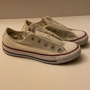 White Converse all star